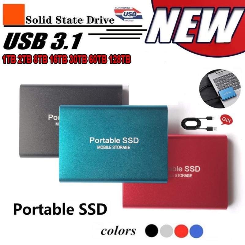 1:2 Portable Mini Carry SATA Hard Disk Drive / Solid State Drive