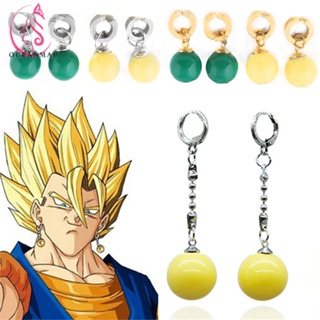 Takerlama Super Vegetto Potara Earrings Black Son Goku Zamasu Cosplay Props  accessories for jewelry