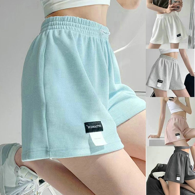 Women's Shorts 2023 Summer High Waisted Sports Shorts Loose Bottoms