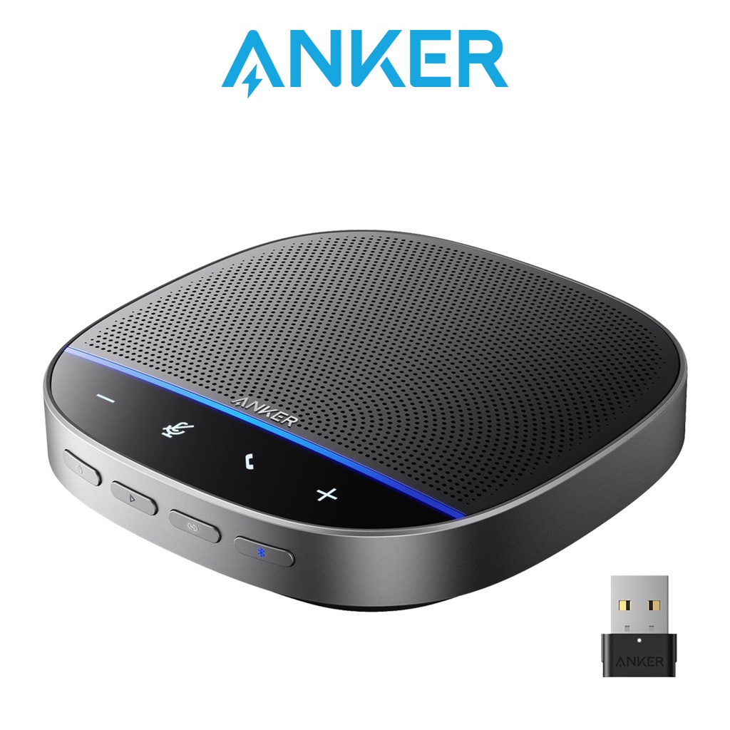 Anker PowerConf S500 Bluetooth speakerphone, auto focus, 4 microphones ...