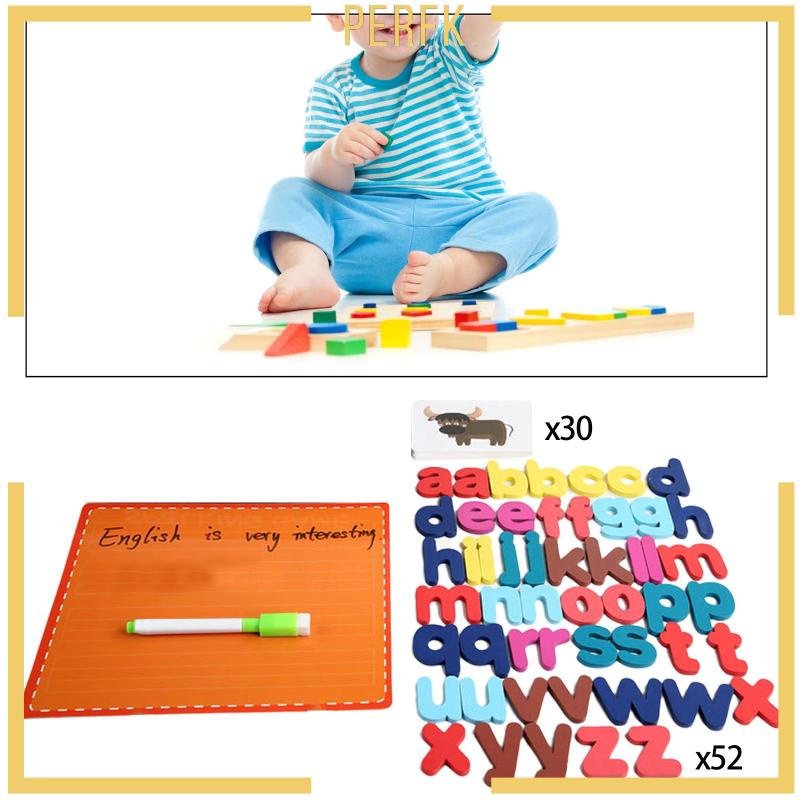 [Perfk] Read Spelling Learning Toy Montessori sight words Matching ...