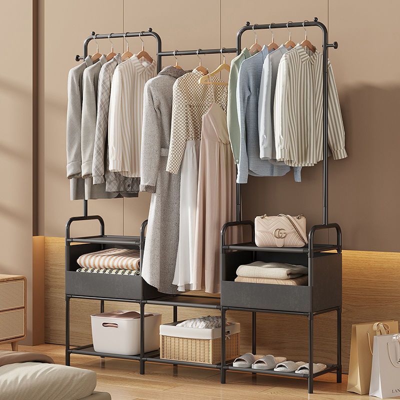 YOUNAL Simple Wardrobe, Bedroom, Hanging Clothes Rack, Floor Storage ...