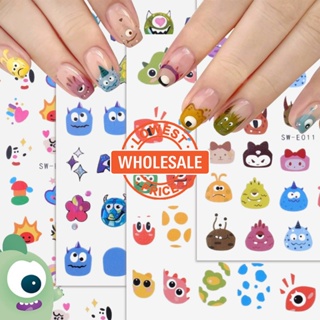 2 Pack 3D Lilo and Stitch Nail Stickers Cute Kawaii Cartoon Nail Stikers  Self-Ad
