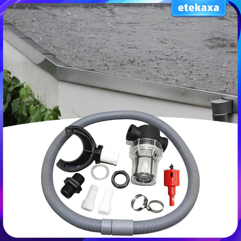[Etekaxa] Rain Diverter Connection Kits ,Rainwater Collection System