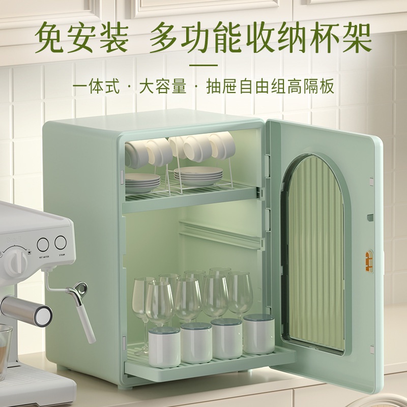 Home tabletop cup rack Storage rack wine glass rack mugs Plastic water ...