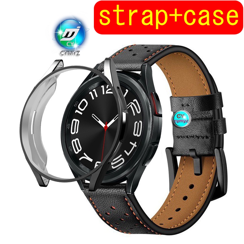 Galaxy watch deals strap leather