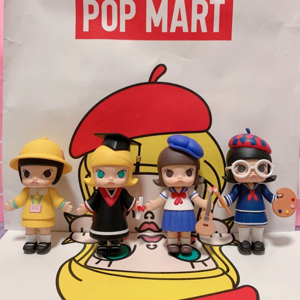 Genuine】POPMART School Life Of Molly Series confirmed Figure Doll Ornament  Gift | Shopee Singapore