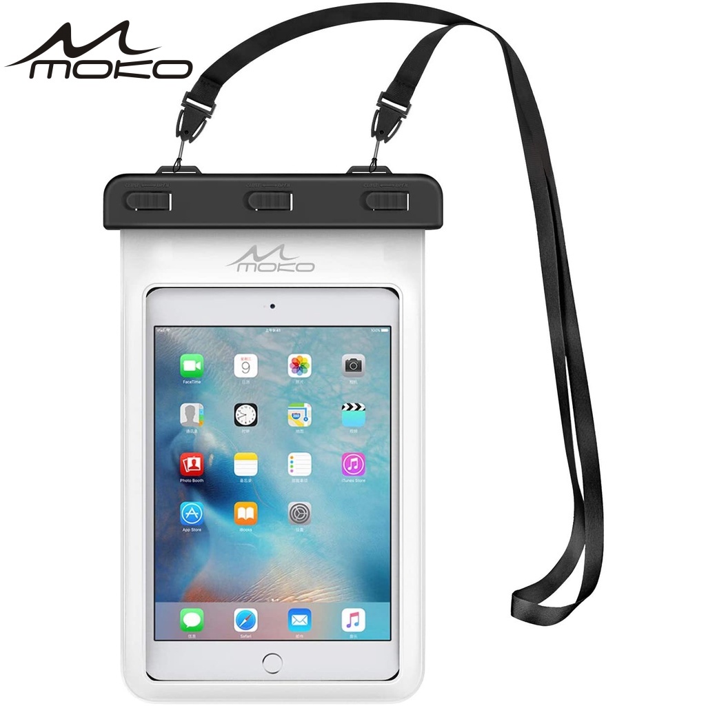 MoKo Universal Waterproof Case Dry Bag Pouch for iPad Mini 6 5 4