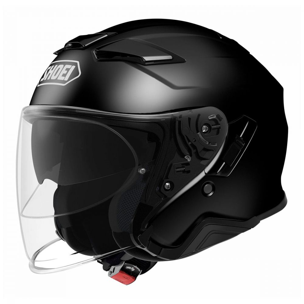 SHOEI Black Half Face Helmet SHOEI J-Cruise 2 MONO Helmet Japan Helmet ...