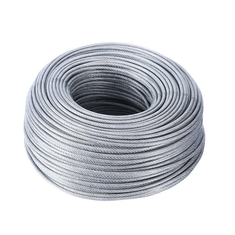 Plastic Coated Galvanized White Transparent Thin Soft Greenhouse Cable ...