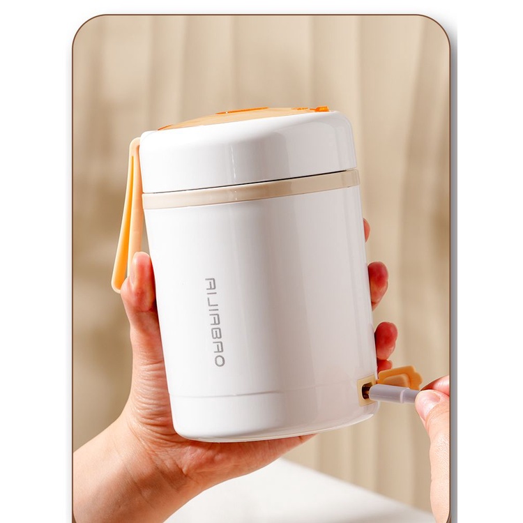 304 Lunch Box Heated USB Charging inCar Thermos Compact Portable and Versatile Breakfast Cup