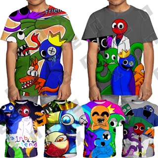 New Children Tshirt Cartoon ROBLOX Game Printing Kids Clothes