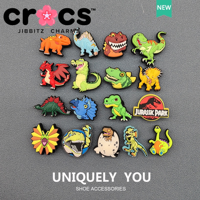 Jibbitz crocs charms Dinosaur Series Shoe Buckle Hole Shoe Accessories