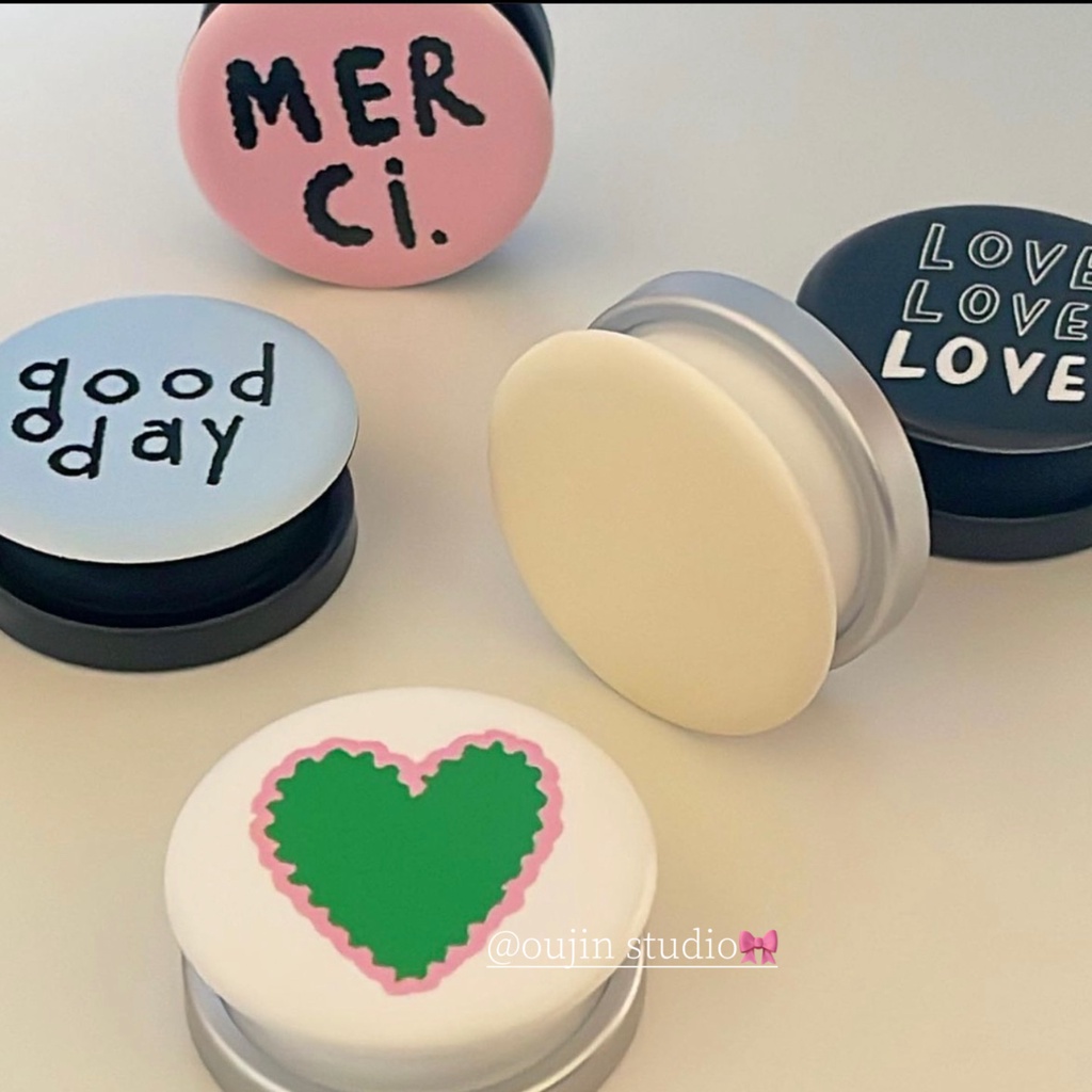 Korean Style Niche Design Feel Simple Cute Solid Color Love Special ...