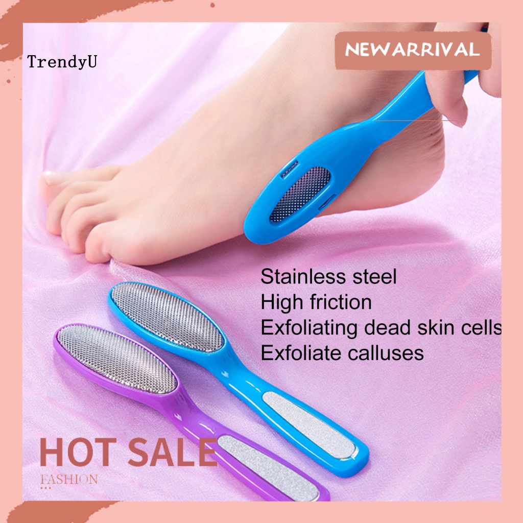 TRD Foot Pedicure Tool Dual Ways Portable Effective Wet And Dry Use