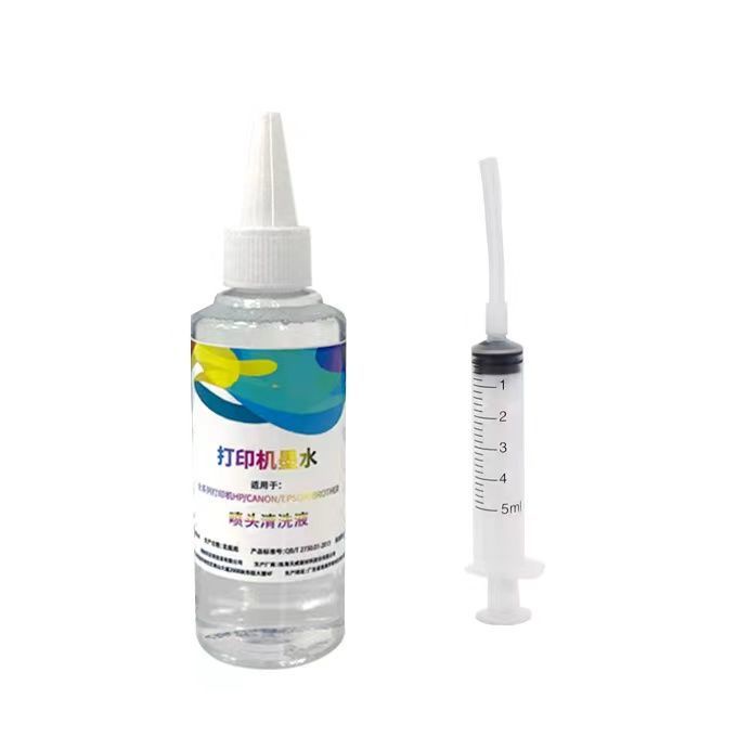 Nozzle Cleaning Solution Suitable for Canon Epson HP Inkbox Printer