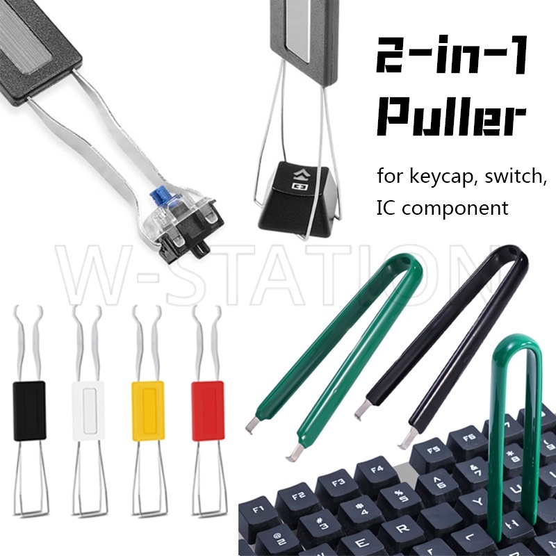 Mechanical Keyboard Keycap Switch Puller Stainless Steel Shaft Keycaps ...