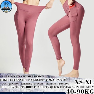 Lovito Summer Plain High Waist Sports Yoga Pants Compression Leggings for  Woman L02044 (Light Blue/Pink/Black/Dark Blue)