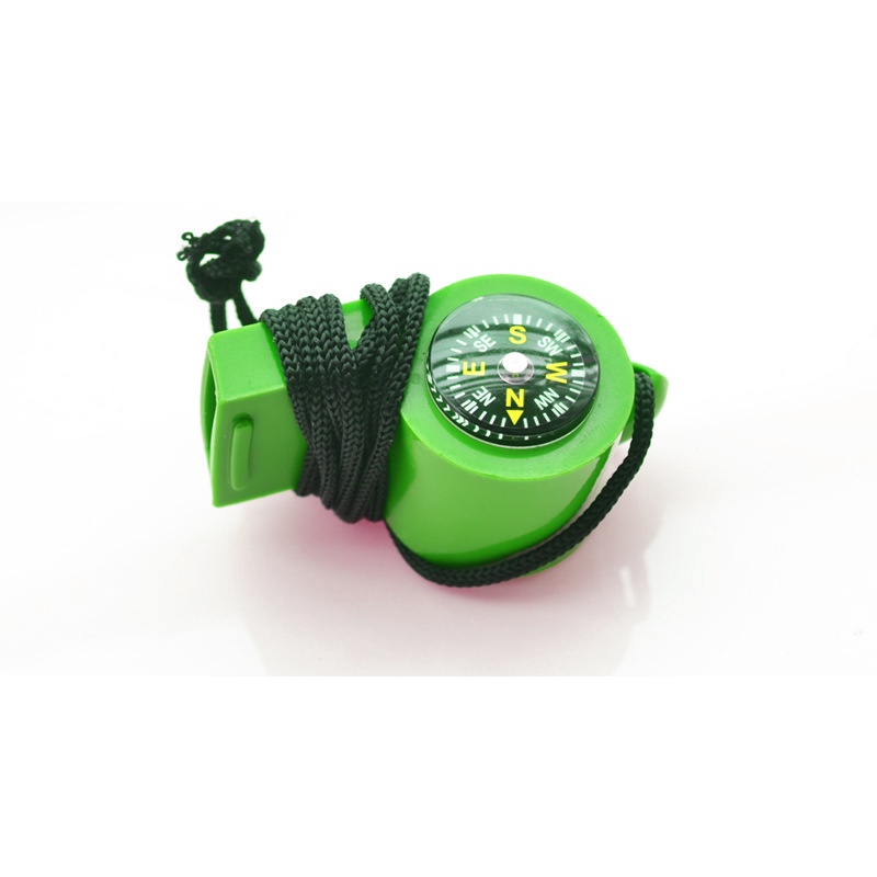 Plastic Whistle with Compass 2in1 Whistles Children's Educational