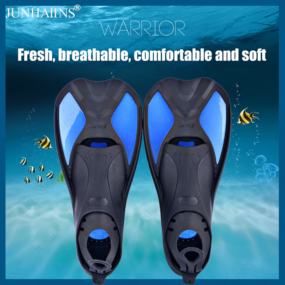 JUNHAIINS Snorkeling Diving Swimming Fins Adult Flexible Comfort ...