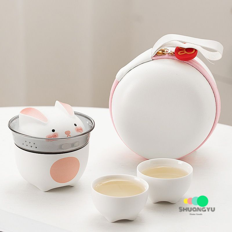 Ladies Tea Set Quick Cup Travel Tea Set Portable Tea Set Outdoor ...