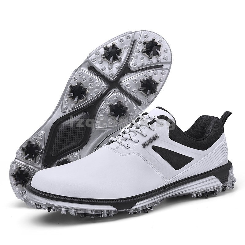 Waterproof Golf Shoes Men Spikes Golf Sneakers for Men Comfortable