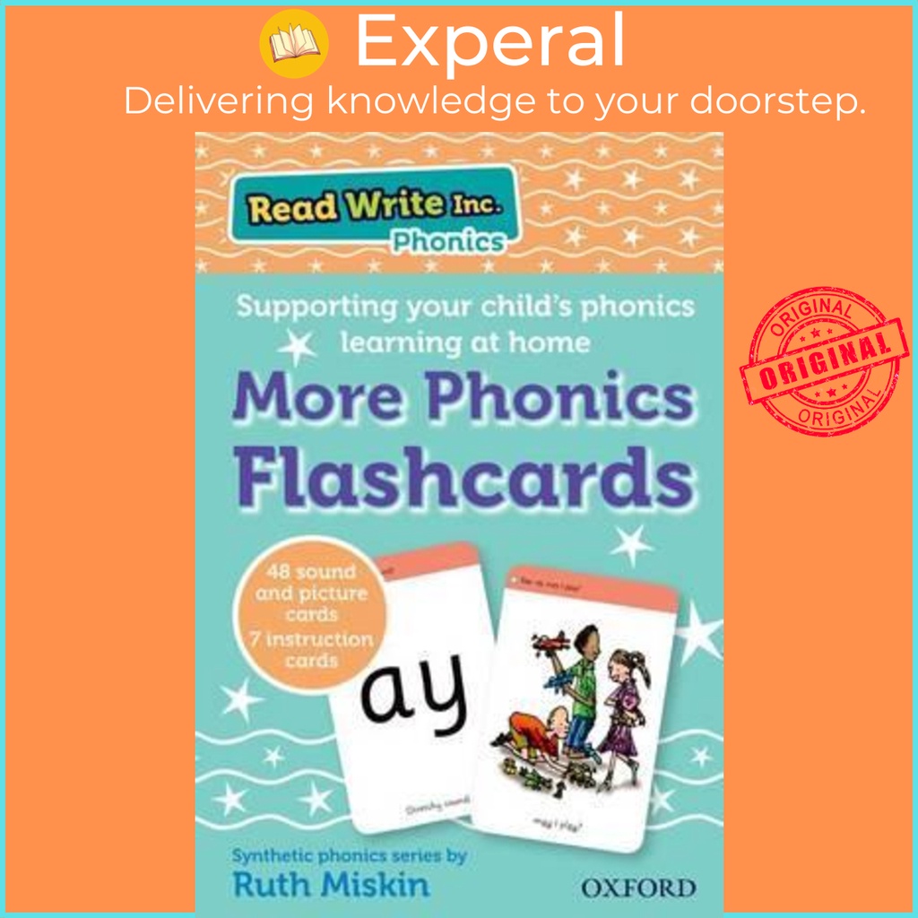 Read Write Inc. Phonics More Phonics Flashcards by Ruth Miskin Tim