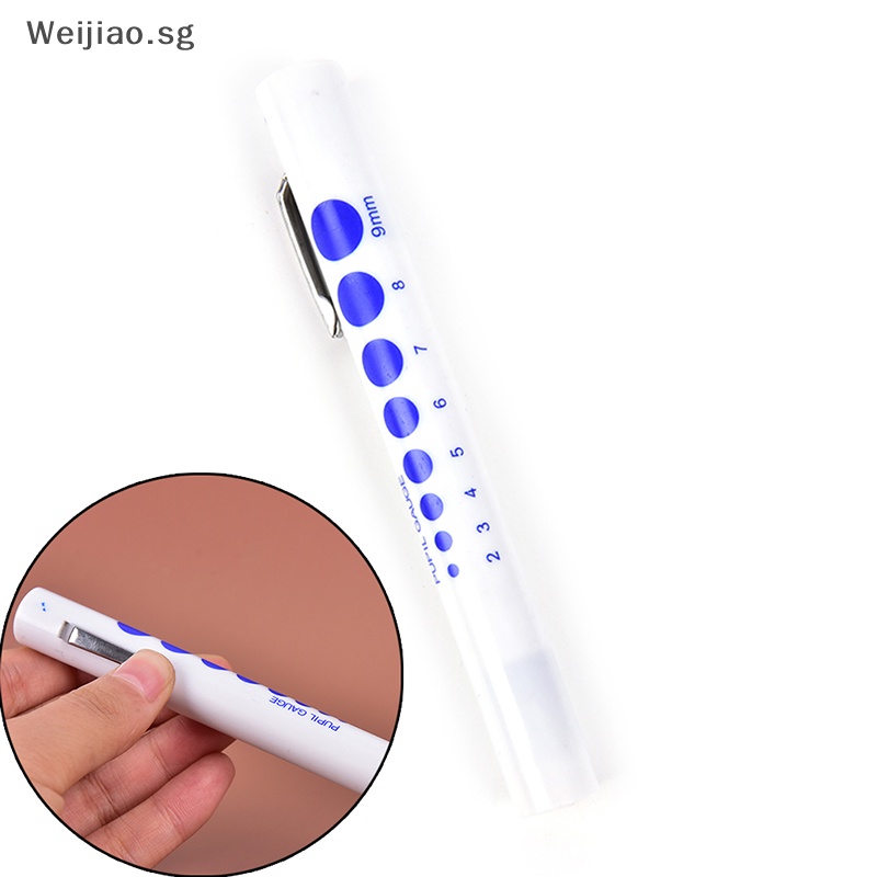 Weijiao First Aid Pen LED Nurse Diagnosis Penlight With Pupil Gauge Pen