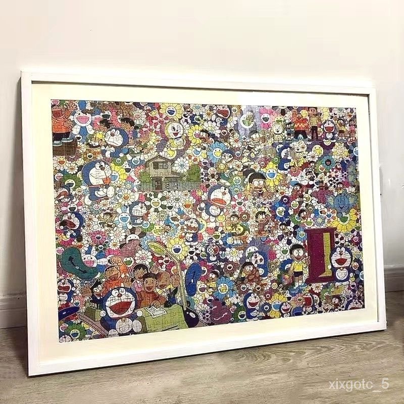 💥Lowest Price💥Solid Wood1000Piece Puzzle Photo Frame75x50 70x50Framed Photo Frame Wall Hanging48