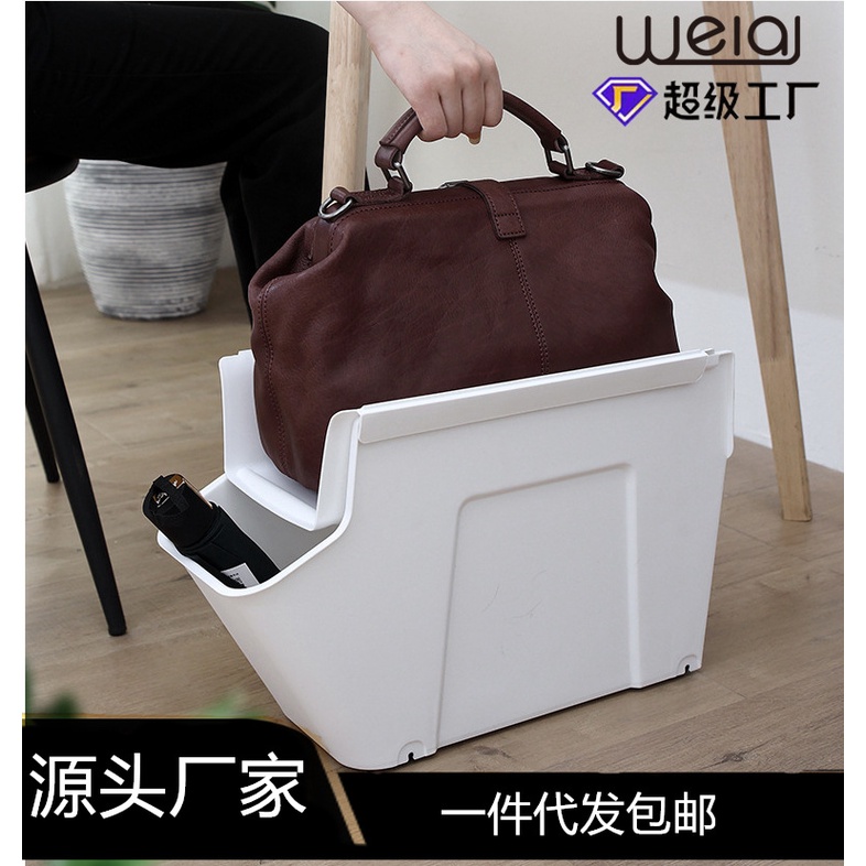 Office Storage Handy Tool Under Desk Storage Rack with Wheels Bag