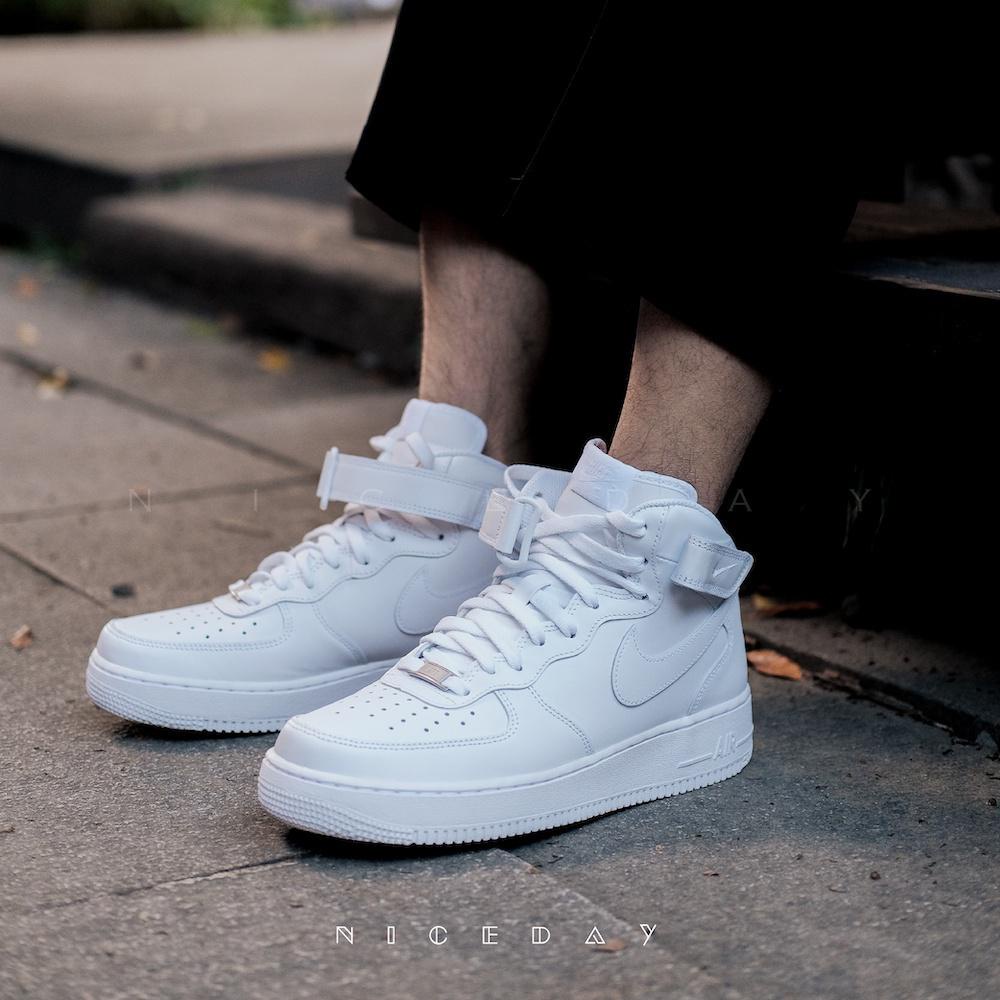 White on sale platform af1