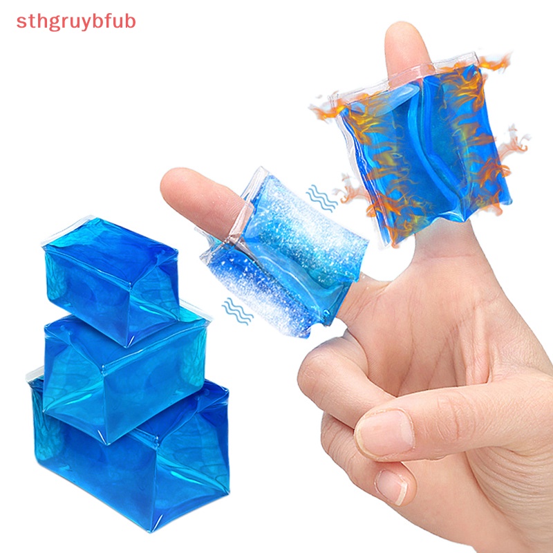 STHB 4/5/6cm Finger Ice Pack Swelling Pain Relief Cold Gel Finger Wrap