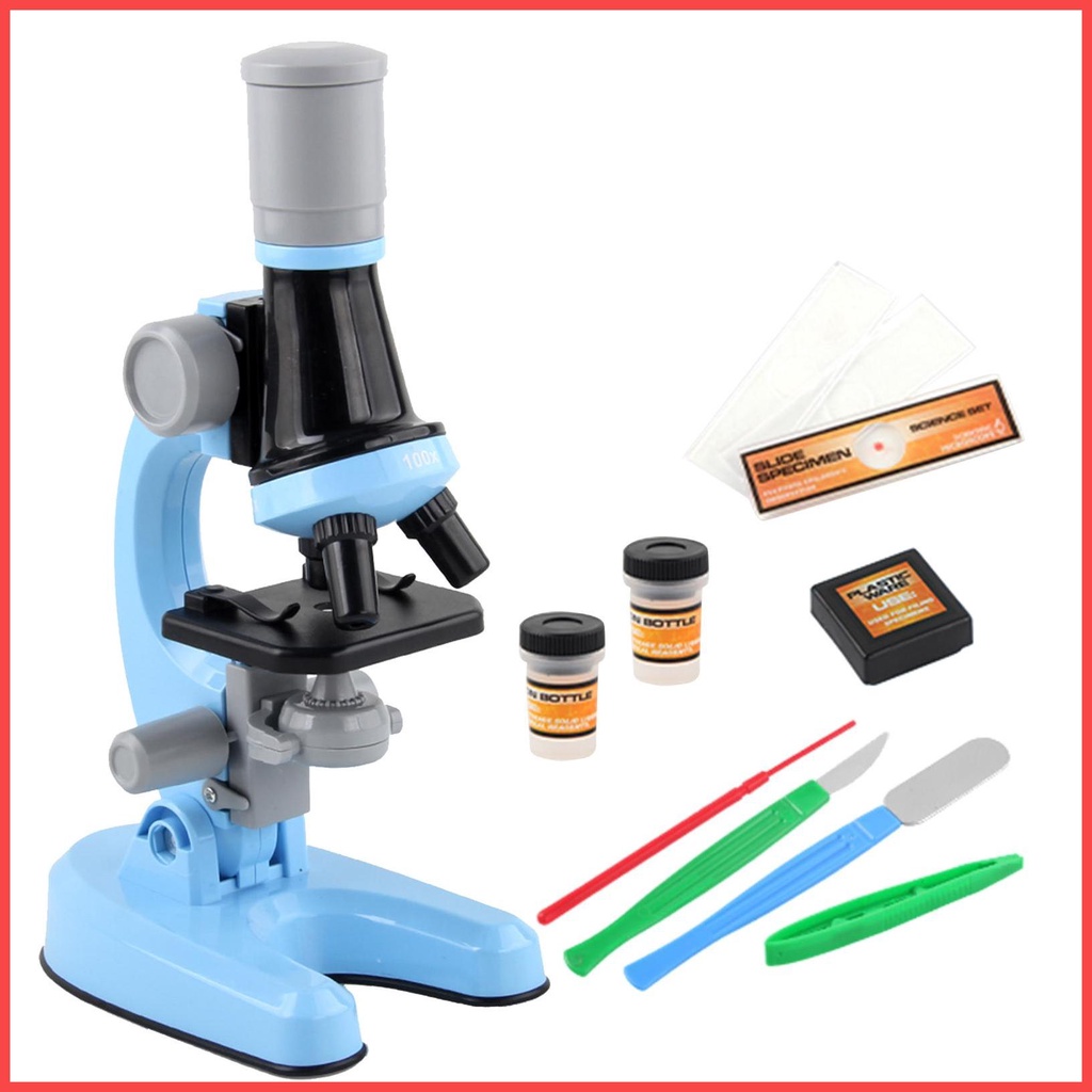 Microscope for kids 100X / 400X / 1200X Microscope Teaching Material