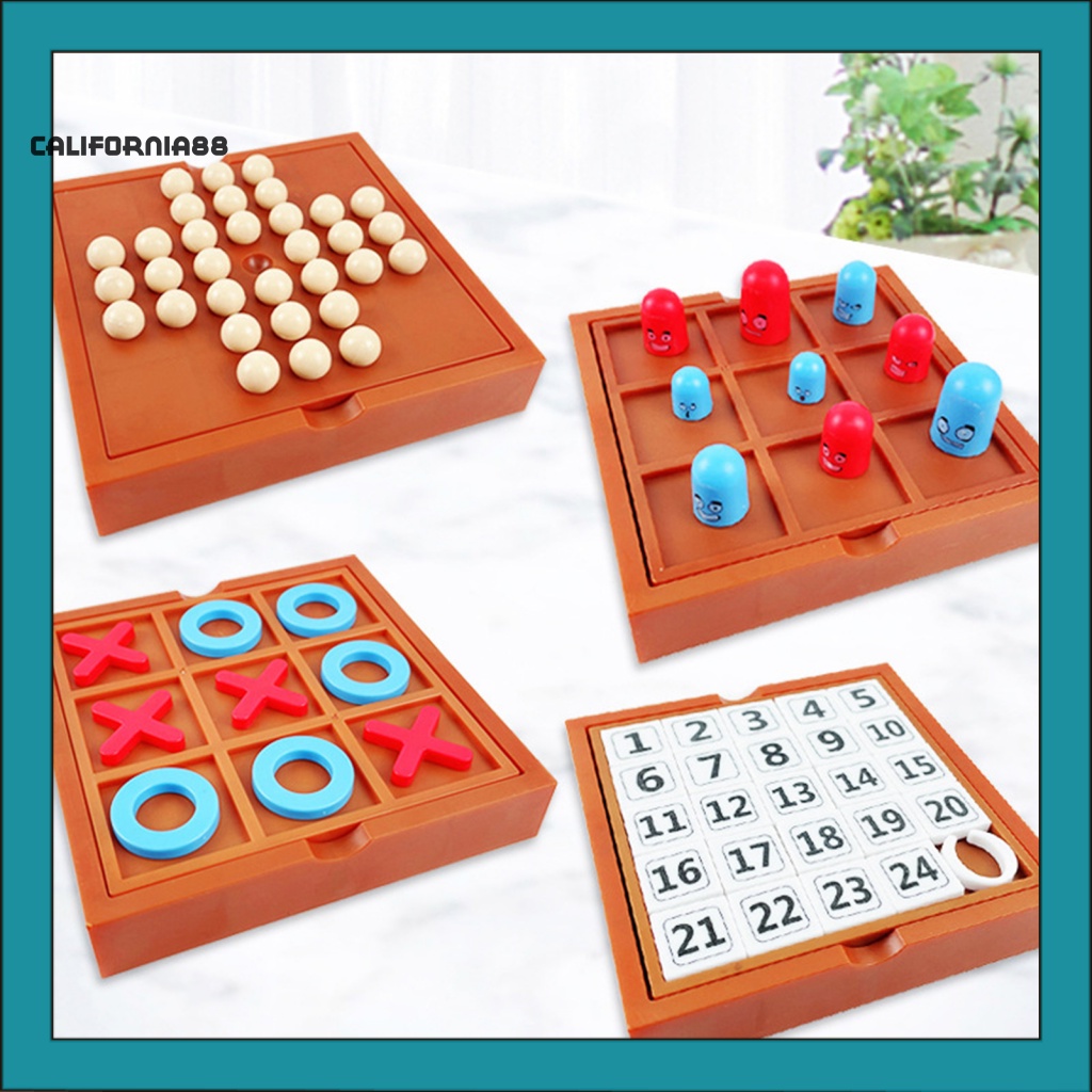 [CF] 1 Set Kid Board Game Interactive Rounded Corners Stimulate ...