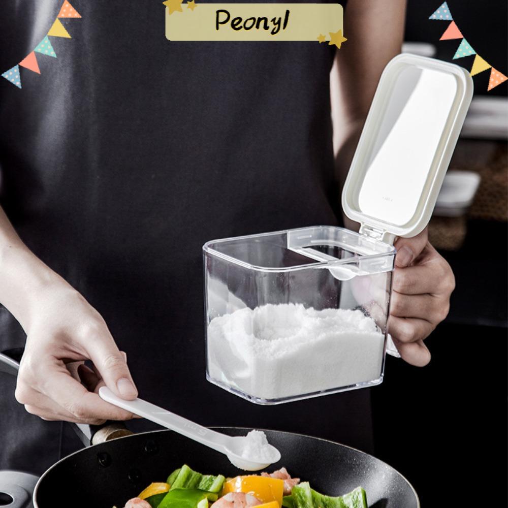 PDONY Quantitative Seasoning Box Dustproof Household Condiment Can BBQ ...