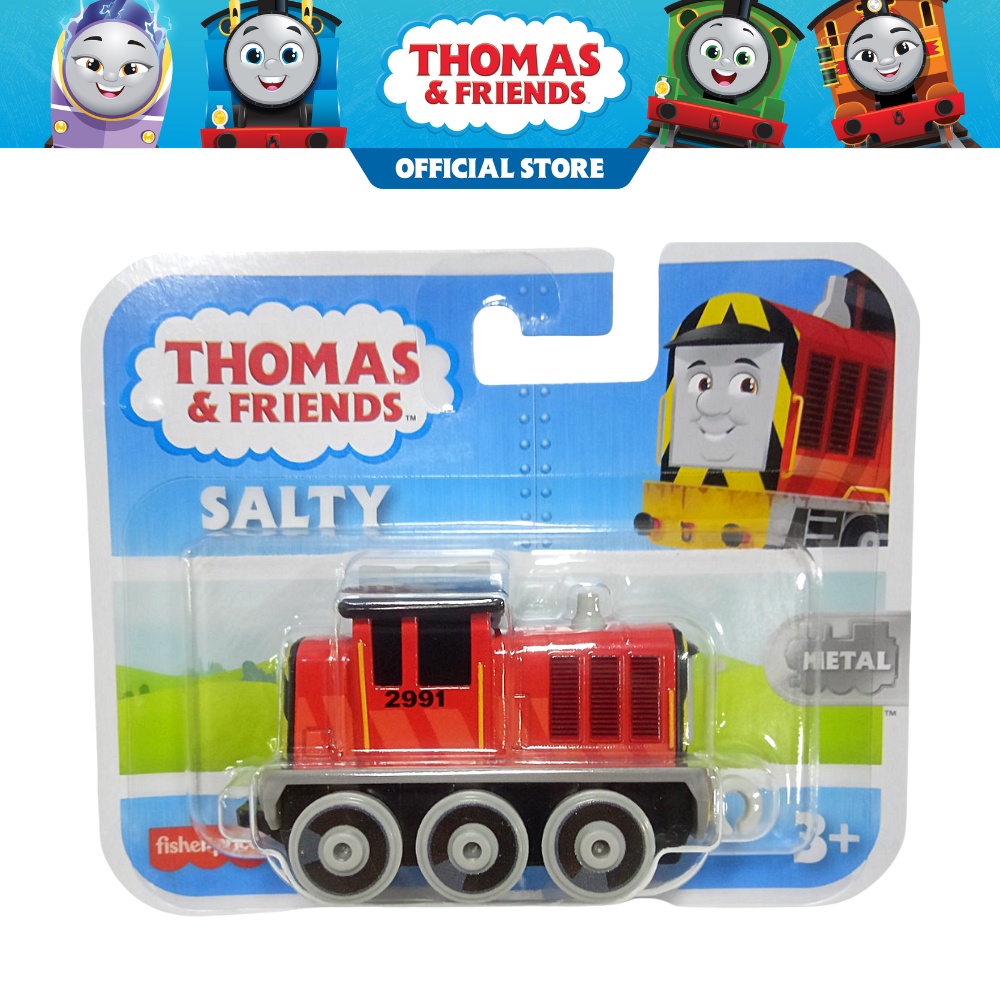 Thomas & Friends PushAlong Salty DieCast Toy Train Engine for