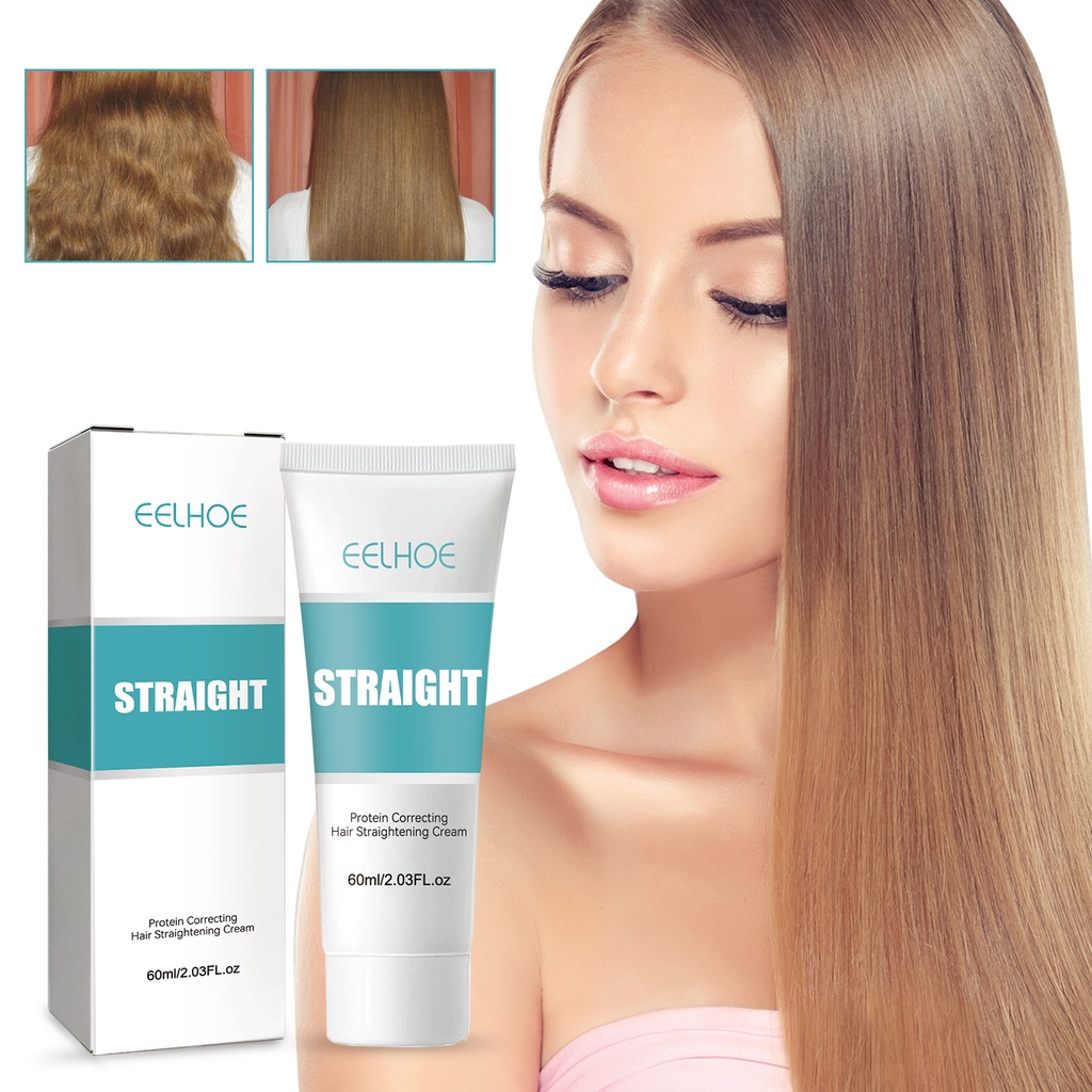 60ml Protein Hair Straightening Cream, Protein Correcting Hair