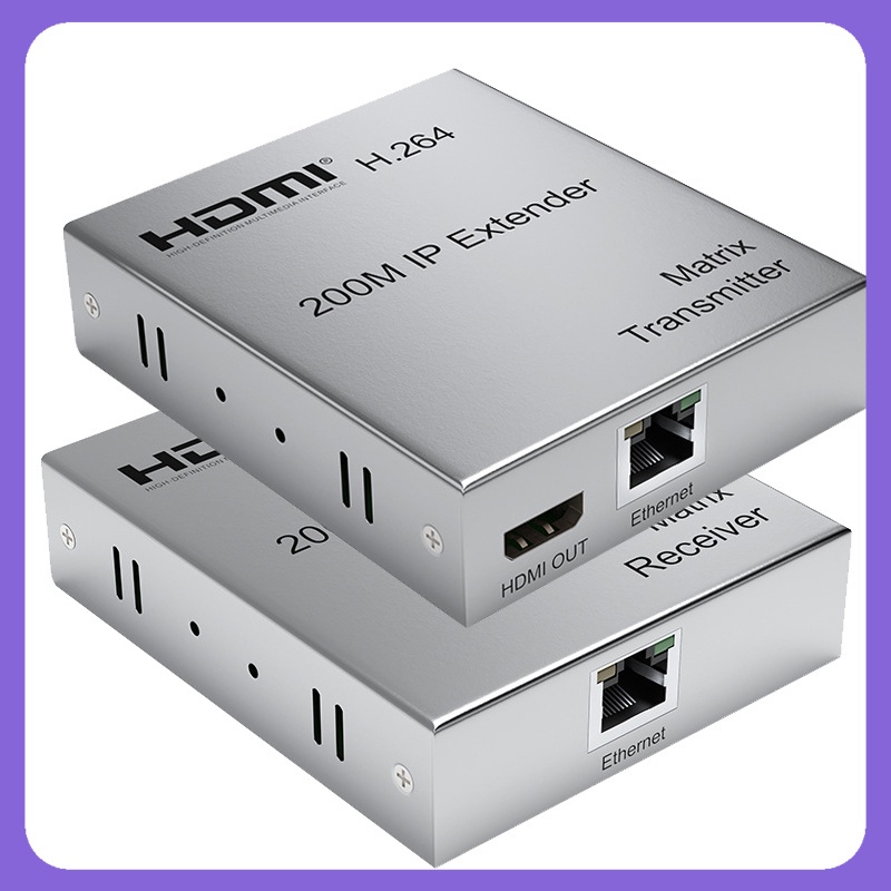 200M HDMI Extender over IP Cat6 HDMI Matrix Extender Support