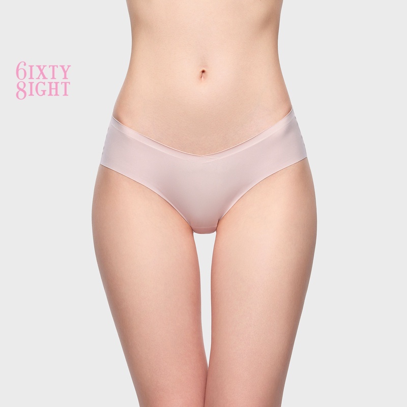 6IXTY8IGHT CIANA SOLID, Seamless Hipster Panty for Woman Girl Low rise  Underwear PT13148