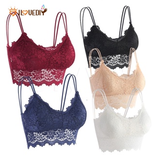 Women Bra Sexy Lace Underwear Thin Cup Bralette Embroidery Flowers Comfort  Intimates Lingerie Solid Beauty Back Daily Brassiere - AliExpress