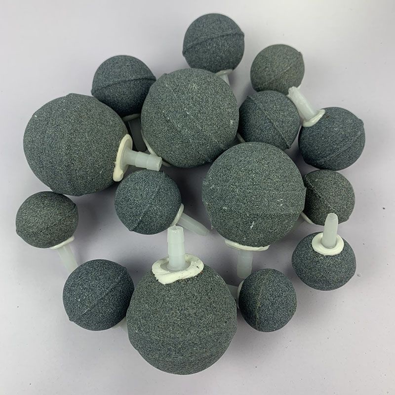 round Fish Tank Bubble Stone Aerating Bubble Stone Aerating Head Sand