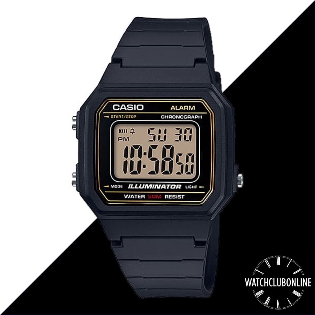 WatchClubOnline W 217H 9A Casio General Digital Men Casual Sports Watches W217H W217 W 217 W 217H Shopee Singapore