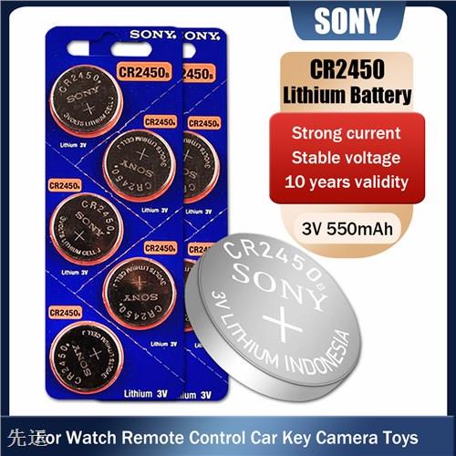 Sony CR2450 3V Lithium Batterij Voor Horloge Afstandsbediening