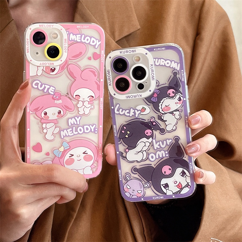 Cartoon My Melody Kuromi Phone Case for Samsung Galaxy A13 A22 A23 A31 ...