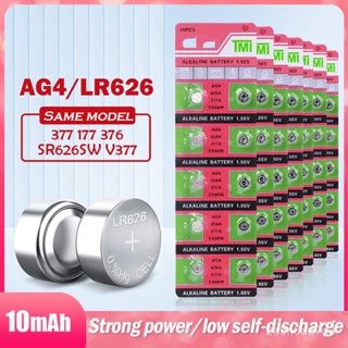 LR626 LR66 AG4 SR66 377 177 376 SR626 626A Button Cell Watch 1.5v Battery  (40 Pcs)