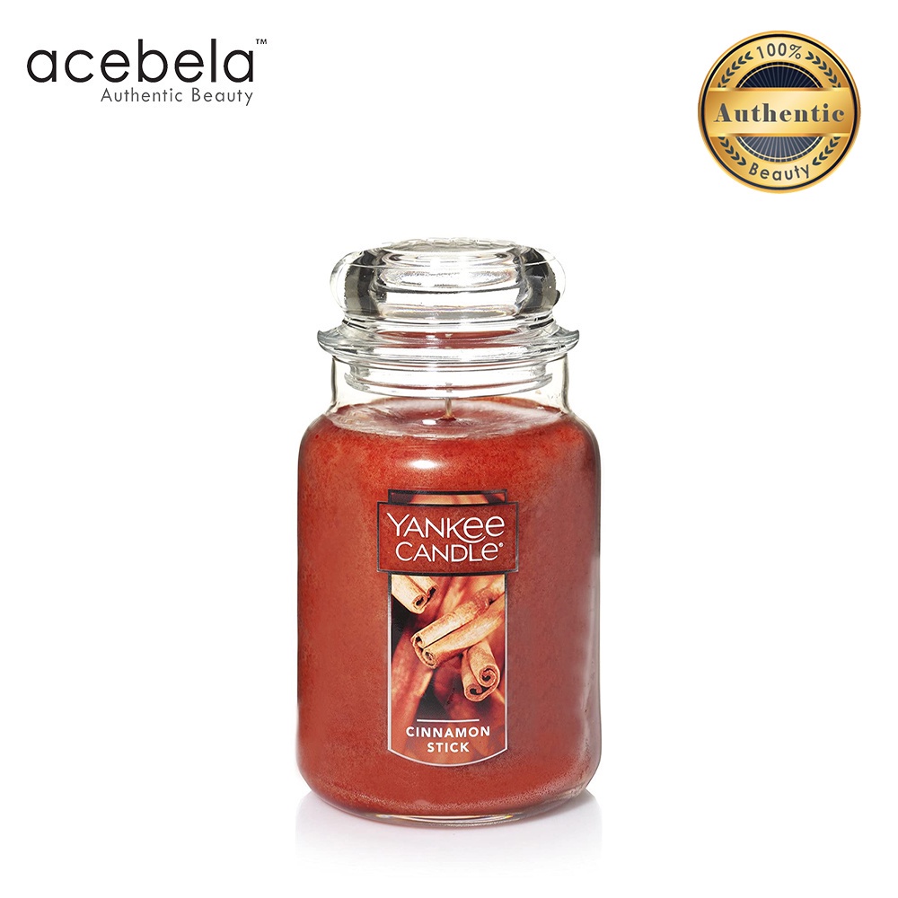 Yankee Candle Cinnamon Stick Large Jar 623g (100 Authentic from