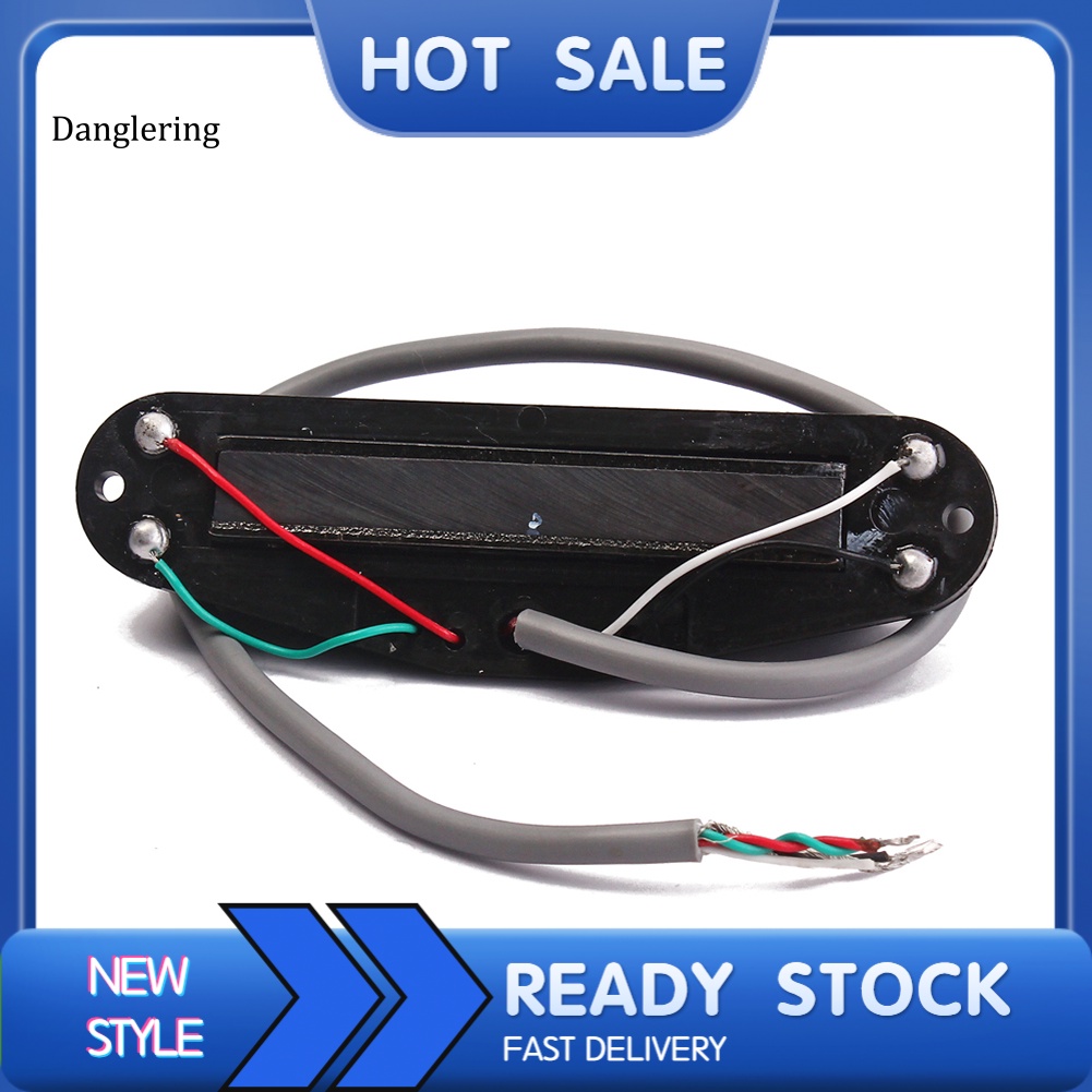 DL Guitar Hot Rail Neck Pickup for Stratocaster ST Parts Ferrite Mini ...