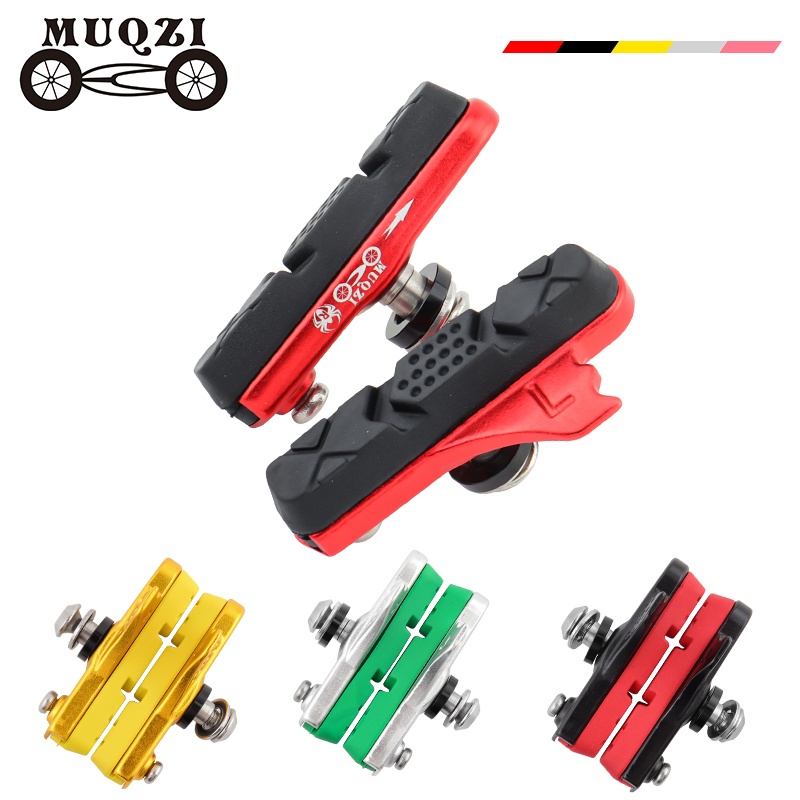 MUQZI Road Bike Brake Pads Aluminum Ultra Light Brake Shoes MTB Bicycle ...