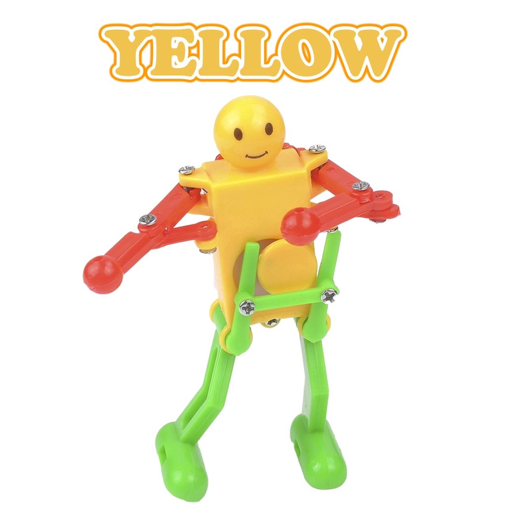 Creative Dancing Robot Funny Clockwork Spring Plastic Wind Up Cute ...