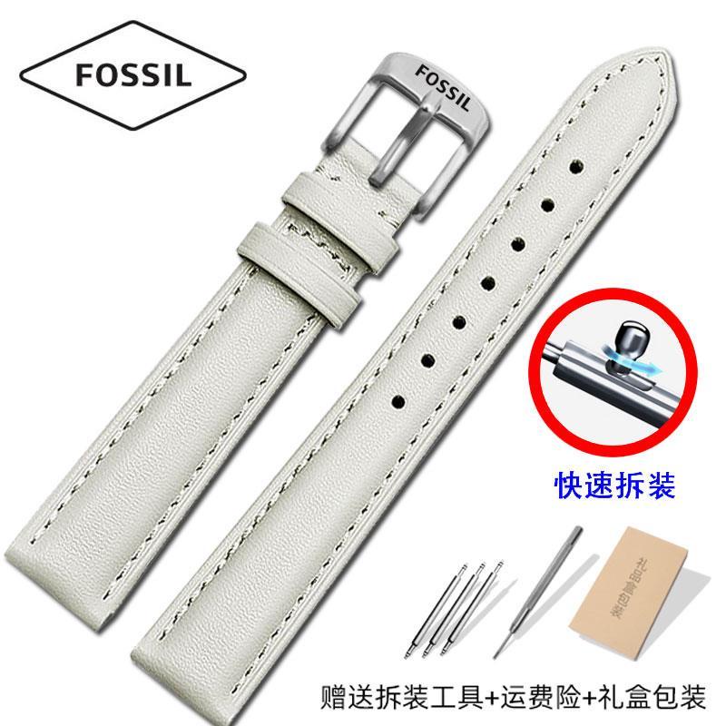 Genuine leather fossil watch hotsell